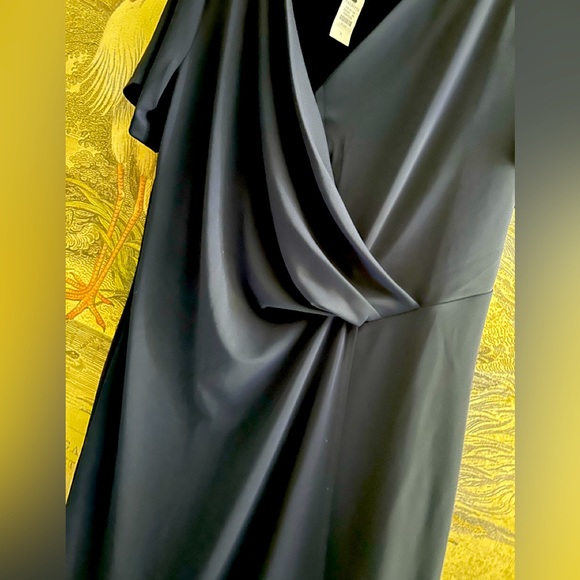 NEW Talbots Dark Navy Blue Sheath Dress Plus Size 0X XL Extra Large Plus SZ - Picture 3 of 8